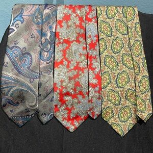 Three Paisley ties